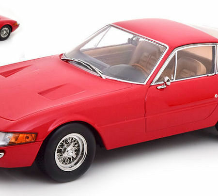 KK Scale FERRARI 365 GTB DAYTONA COUPE' 1a SERIE 1969 RED 1:18