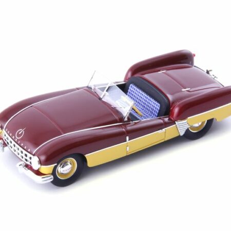 Autocult BABICH LENINGRAD 1956 DARK RED/YELLOW 1:43