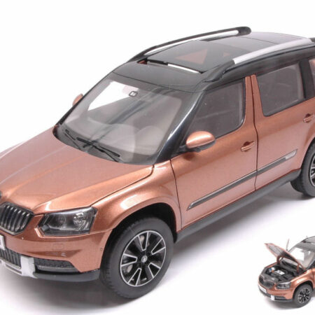 Abrex SKODA YETI FL OUTDOOR 2013 BRONZE METALLIC 1:18