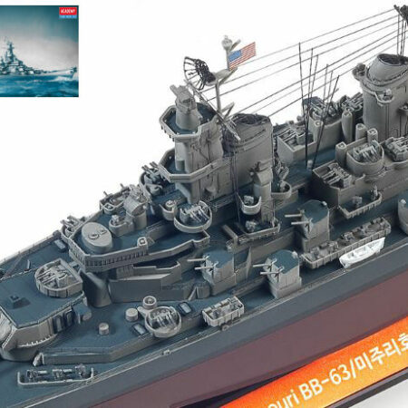 Academy USS MISSOURI (02.09.1945 RESA GIAPPONE) KIT 1:700