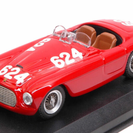 Art Model FERRARI 166 MM N.624 WINNER MILLE MIGLIA 1949 C.BIONDETTI-E.SALANI 1:43