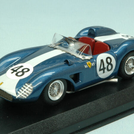 Art Model FERRARI 500 TRC N.48 23th GRAN PREMIO DE CUBA 1958 P.RUBIROSA 1:43