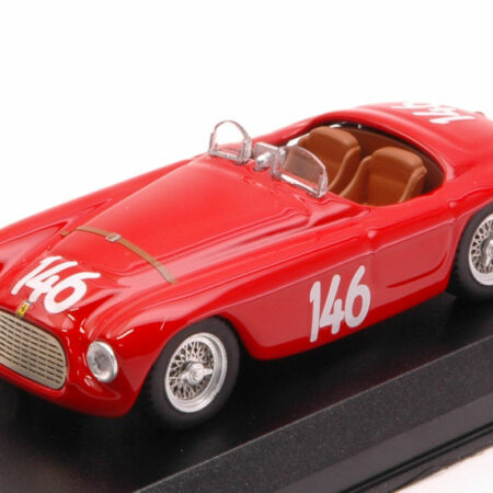 Art Model FERRARI 166 MM BARCHETTA N.146 WINN.COPPA DOLOMITI 1950 G.MARZOTTO 1:43