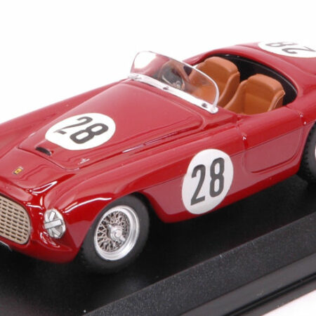 Art Model FERRARI 166 MM N.28 6th (1st CLASS) PORTUGAL GRAND PRIX 1952 C.BIONDETTI