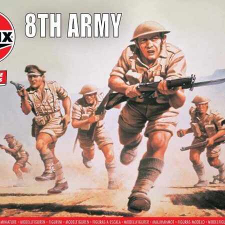 Airfix WWII BRITISH 8th ARMY KIT 1:76