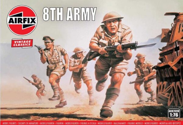 Airfix WWII BRITISH 8th ARMY KIT 1:76