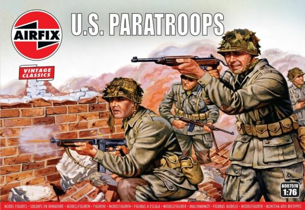 Airfix WWII US PARATROOPS KIT 1:76