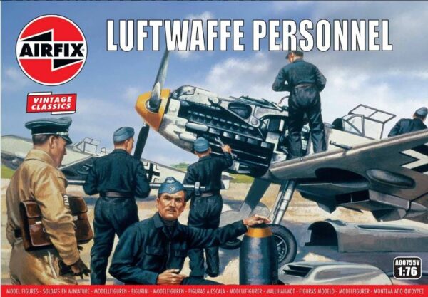 Airfix LUFTWAFFE PERSONNEL KIT 1:76