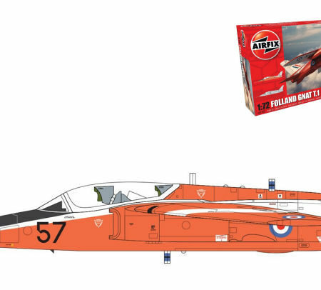 Airfix FOLLAND GNAT T.1 KIT 1:72