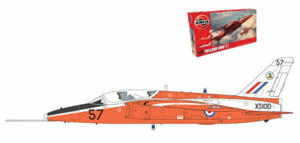 Airfix FOLLAND GNAT T.1 KIT 1:72