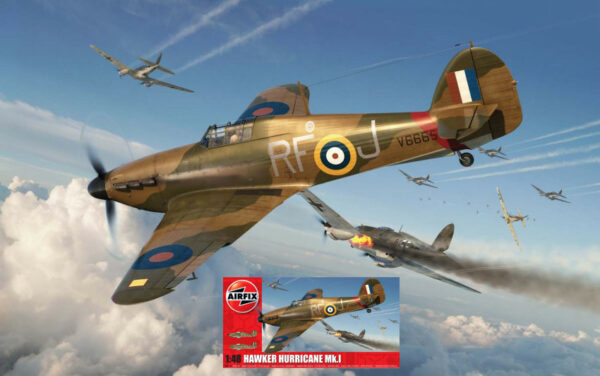 Airfix HAWKER HURRICANE Mk1  KIT 1:48