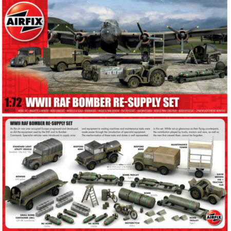 Airfix WWII RAF BOMBER RE-SUPPLY SET KIT 1:72