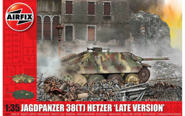 Airfix JAGDPANZER 38 t HETZER LATE VERSION KIT 1:35