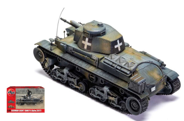 Airfix GERMAN LIGHT TANK Pz.Kpfw.35 (t) KIT 1:35