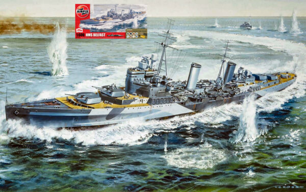 Airfix HMS BELFAST KIT 1:600