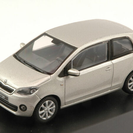 Abrex SKODA CITIGO 3 DOORS 2011 SILVER LEAF METALLIC 1:43