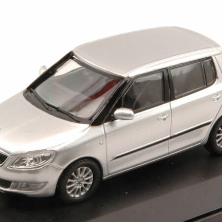 Abrex SKODA FABIA II 2012 SILVER BRILLANT METALLIC 1:43