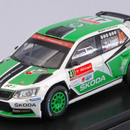 Abrex SKODA FABIA III R5 N.41 19th RALLY PORTUGAL 2016 KOPECKY-DRESLER 1:43