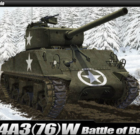 Academy M4 A3 (76) W BATTLE OF BULGE KIT 1:35