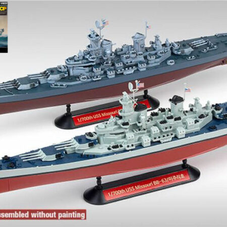 Academy NAVE USS MISSOURI BB-63 KIT 1:700