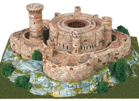 Aedes Ars CASTELLO DI BELLVER ESPANA SEC.XIV PCS 3200 SCALA 1:350