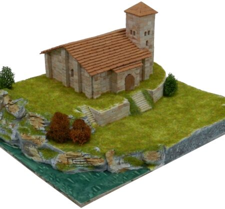 Aedes Ars CHIESA ROMANICA DE SANTA CECILIA SPAIN SEC.XII PCS 1400 KIT 1:150