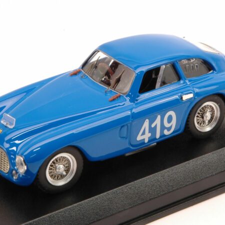 Art Model FERRARI 166 MM N.419 8th GIRO SICILIA 1953 G-MUSITELLI-F.MUSITELLI 1:43