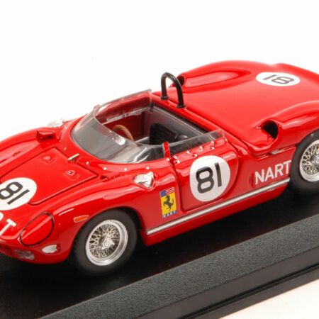 Art Model FERRARI 275 P N.81 2nd 500 KM BRIDGEHAMPTON 1964 P.RODRIGUEZ 1:43