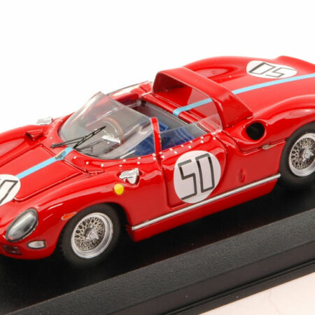 Art Model FERRARI 330 P N.50 WINNER TROFEO BETTOIA (MONZA) 1964 L.SCARFIOTTI 1:43