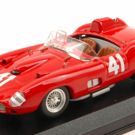 Art Model FERRARI 315 S N.41 WINNER 500 MILES ROAD AMERICA 1957 P.HILL 1:43