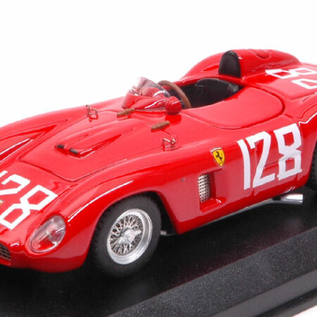 Art Model FERRARI 500 TR N.128 WINNER BRYNFAN TYDDYN ROAD RACES 1956 C.SHELBY 1:43