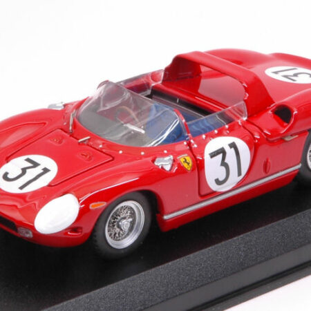 Art Model FERRARI 250 P N.31 2nd 12 H SEBRING 1963 MAIRESSE-VACCARELLA-BANDINI