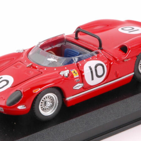 Art Model FERRARI 250 P N.10 2nd NASSAU GOVERNATOR S TROPHY 1963 P.RODRIGUEZ 1:43