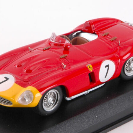 Art Model FERRARI 857 S N.7 5th 1000 KM PARIS 1956 A.DE PORTAGO-P.HILL 1:43