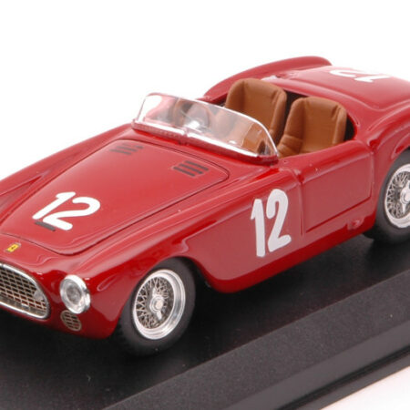 Art Model FERRARI 225 S N.12 WINNER CIRCUITO DI SENIGALLIA 1952 P.MARZOTTO 1:43