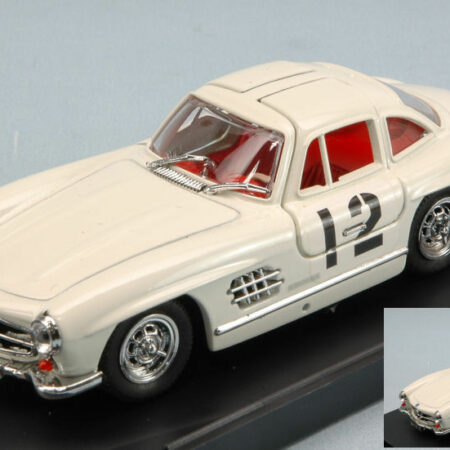 Bang MERCEDES 300 SL N.12 RALLYE DE SESTRIERES 1957 CLAUDE LE GUEZEC 1:43