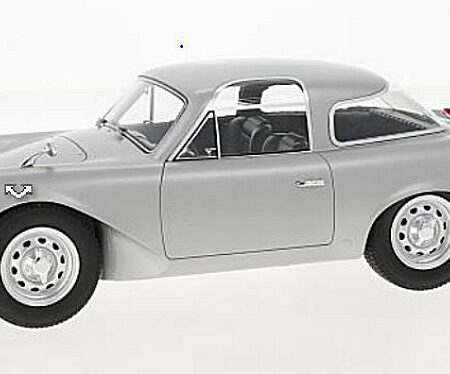 Bos Model PORSCHE GIOCKLER COUPE  1954 SILVER 1:18