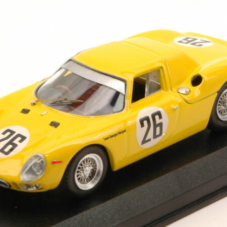 Best Model FERRARI 250 LM N.26 2nd LM 1965 P.DUMAY-GUSTAVE "TAF" GOSSELIN 1:43