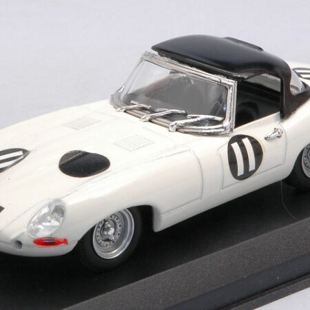 Best Model JAGUAR E SPYDER N.11 4th TOURIST TROPHY 1962 ROY SALVADORI 1:43