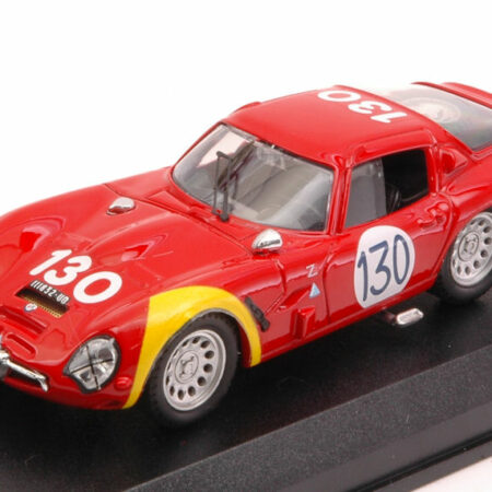 Best Model ALFA ROMEO TZ2 N.130 10th TARGA FLORIO 1966 R.BUSSINELLO-L.BIANCHI 1:43