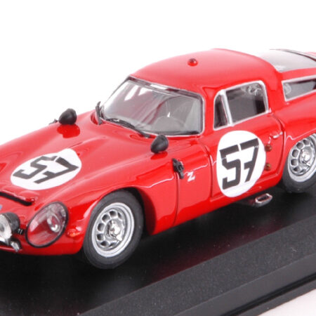 Best Model ALFA ROMEO TZ1 N.57 13th (1st GT1.6) LM 1964 BUSSINELLO-DESERTI 1:43