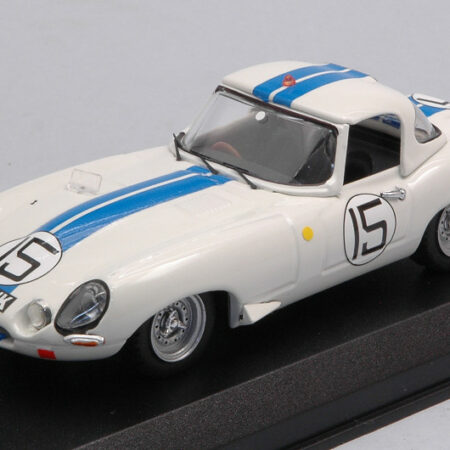 Best Model JAGUAR E TYPE SPYDER N.15 LM 1963 CUNNINGHAM-GROSSMAN 1:43