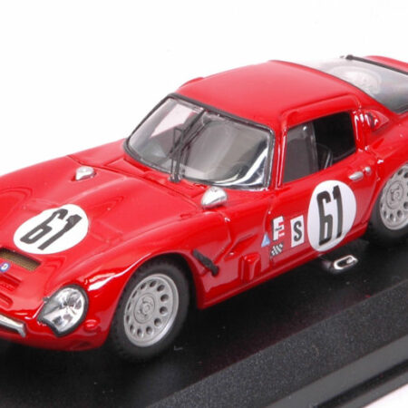 Best Model ALFA ROMEO TZ2 N.61 12H SEBRING 1966 ZECCOLI-"GEKI" 1:43