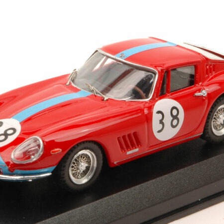 Best Model FERRARI 275 GTB/4 COUPE  N.38 WINNER 1000 KM PARIGI WESTEY-GASPAR 1:43