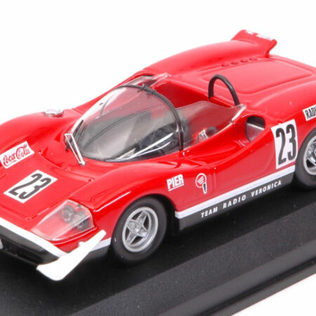 Best Model ABARTH 2000 S N.23 14th SILVERSTONE 1969 ED SWART 1:43