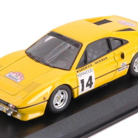 Best Model FERRARI 308 N.14 TOUR DE FRANCE 1985 T.WORSWICK-S.NEWMAN 1:43