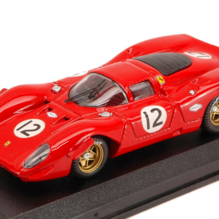 Best Model FERRARI 312P COUPE  N.12 5th BRIDGEHAMPTON 1969 P.RODRIGUEZ 1:43