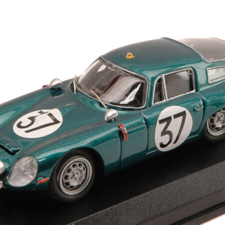 Best Model ALFA ROMEO TZ1 N.37 LE MANS TEST 1964 BUSSINELLO-BISCALDI 1:43