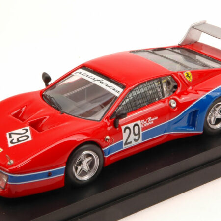 Best Model FERRARI 512 BB LM N.29 9th 6 H MUGELLO 1981 G.DEL BUONO-O.GOVONI 1:43