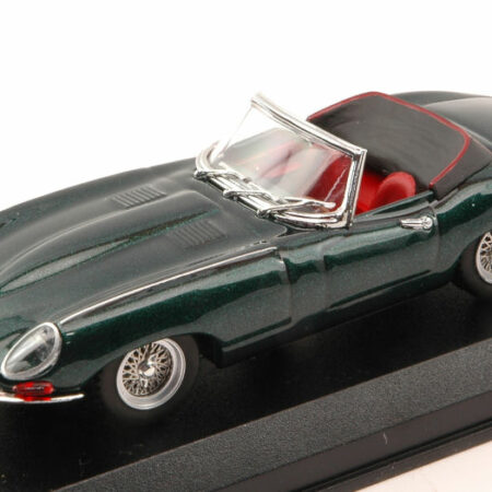 Best Model JAGUAR E SPYDER CANTAGIRO 1962 ADRIANO CELENTANO GREEN MET.1:43